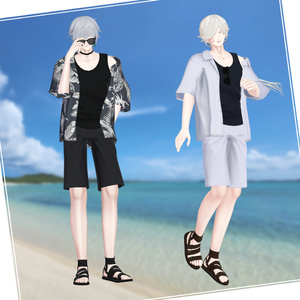 【VRChat向け】Andall Summer Wear 缩略图 3