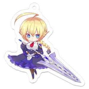 C93【ブレイブルー】ラムダアクリルキーホルダー - 襟付き - BOOTH