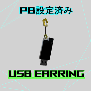 USBEarring -USBイヤリング-【汎用】