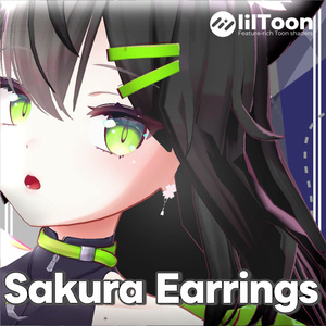 [MA対応]【Rufina対応】Sakura Earrings-サクラ イヤリング-