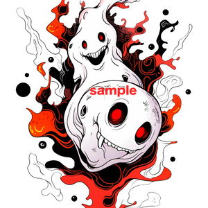 【TRPG・ゲーム素材】ゴースト