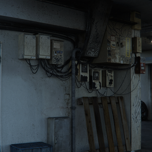 【Blendファイル】NAZODENKAPACK - Japanese Urban Utility Assets