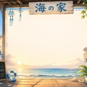 海の家　テンプレート