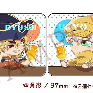 非公式】缶バッジ 能登吟 (カリギュラ2より) - prayundervines - BOOTH