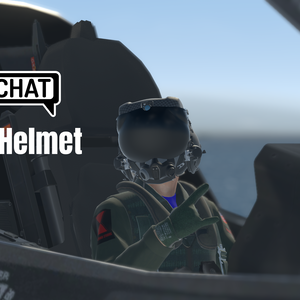 VRChat F-35 Fighter Jet Helmet