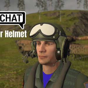 VRChat Tanker Helmet For Avatars. 「VRChatアバター用タンクヘルメット」