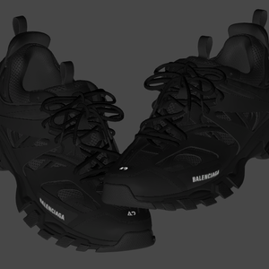 CRISTOBAL Track スニーカー Black