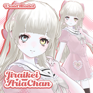 【VRM model】Jirai Aria Chan 地雷アリアちゃん