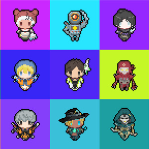 【Apex Legends】ドット絵レジェンド素材