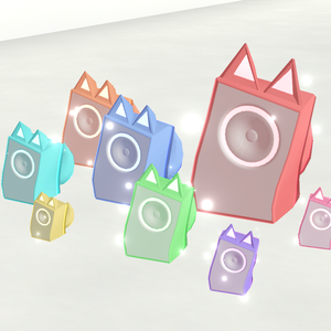 (WARUDO) PET SPEAKER   ペット スピーカー 8 colors 3animation