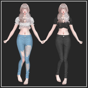 【複数アバター対応】Springy Denim【VRChat想定】 缩略图 7