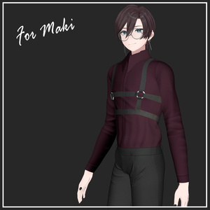 【複数アバター対応】Body garter【VRChat想定】 缩略图 5