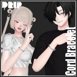 【VRChat想定】Cord Bracelet【アクセサリー】