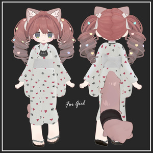 【キプフェル対応】浴衣-Yukata【VRChat想定】 缩略图 2