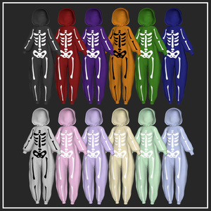 【複数アバター対応】Halloween overalls【VRChat想定】 缩略图 3