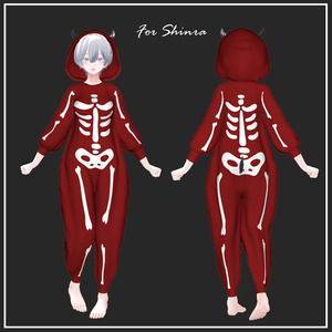 【複数アバター対応】Halloween overalls【VRChat想定】 缩略图 9