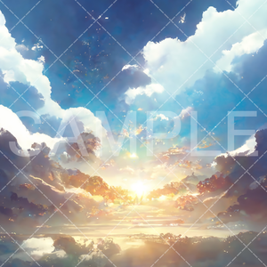 【背景素材】空3種［001］