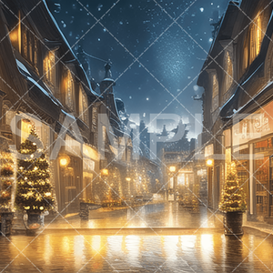 【背景素材】クリスマス3種（ファンタジー系）［012］
