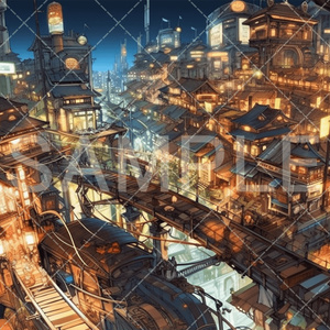 【背景素材】スチームパンク3種［007］