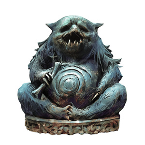 【画像素材】クトゥルフ神話（神話生物：ツァトゥグァ）［045］