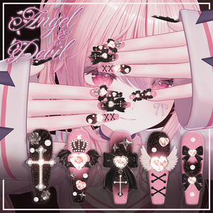【Devil&Angel Nail】😇😈