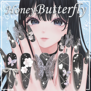🔥🔥🔥50%HOTSALE🔥🔥🔥【HoneyButterFly Nail】🦋