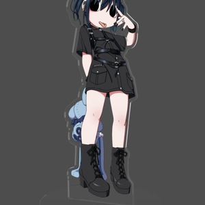 ハーネス女の子アクリルフィギュア