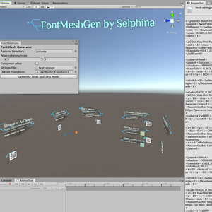 FontMeshGen - MSDF Text Atlaser