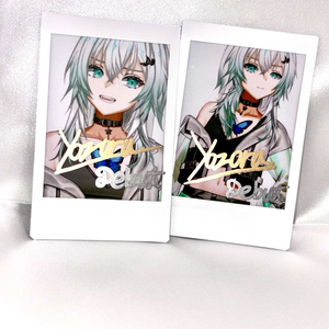 【初配信記念】直筆サイン入りランダムチェキ【12/1辺りまで販売】