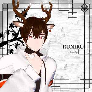 【VRChat想定3Dアバター】ル二ル　-RUNIRU-