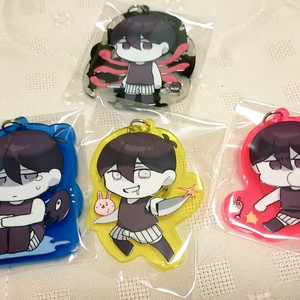 OMORI　アクリルキーホルダー3個 オモリの3感情アクリルキーホルダー(全3種) - 寿界精肉店 - BOOTH