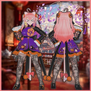 [11アバター対応]花旗袍 FlowerQipao フラワーチャイナドレス 缩略图 10