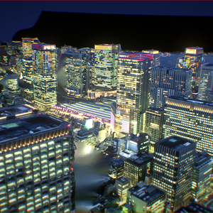 Tokyo station 東京駅  3D Model VRChat