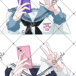 【VTuber素材】フリルセーラー服素材