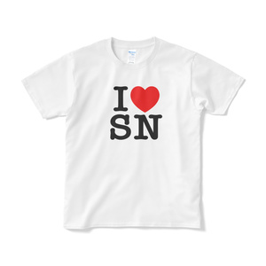 I LOVE SN Tシャツ（白）