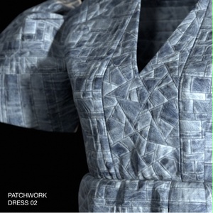 PATCHWORK DRESS 02 缩略图 4