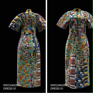 PATCHWORK DRESS 03 缩略图 6