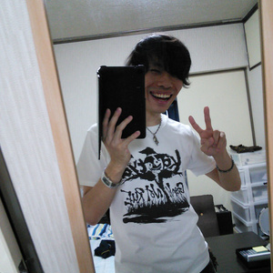 Croak Not Rue かぼちゃロゴTシャツ