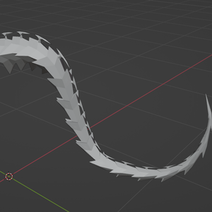 [3d Model] Dragon/Demon Tail