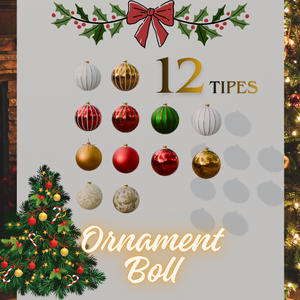 クリスマスツリーオーナメント(全12種)🎄/Ornament Boll(12types)