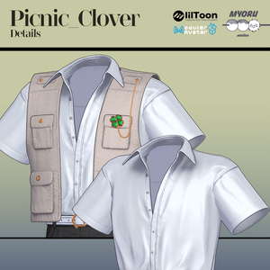 [1200円~/7アバター対応] Picnic_Clover(+Sakura) 缩略图 10