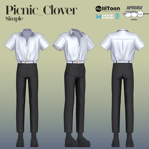 [1200円~/7アバター対応] Picnic_Clover(+Sakura) 缩略图 6