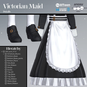[セール中/7アバター対応] Victorian Maid 缩略图 13