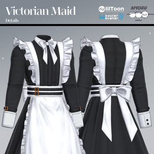 [セール中/7アバター対応] Victorian Maid 缩略图 12