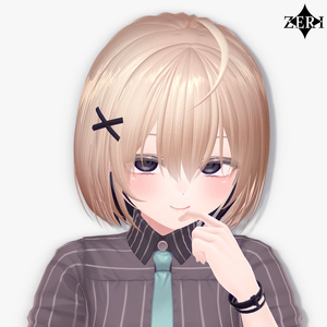 𝐍𝐨.𝟐 ✦ 𝐋𝐮𝐧𝐚 𝐁𝐨𝐛【VRC Hair】#ZERI_booth 缩略图 7