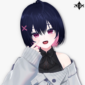 𝐍𝐨.𝟐 ✦ 𝐋𝐮𝐧𝐚 𝐁𝐨𝐛【VRC Hair】#ZERI_booth 缩略图 5