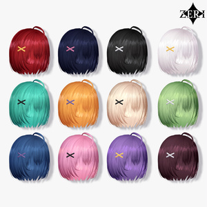 𝐍𝐨.𝟐 ✦ 𝐋𝐮𝐧𝐚 𝐁𝐨𝐛【VRC Hair】#ZERI_booth 缩略图 3