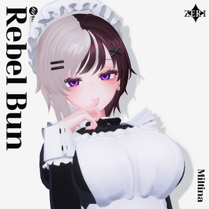 𝐍𝐨.𝟒 ✦ 𝐑𝐞𝐛𝐞𝐥 𝐁𝐮𝐧【VRC Hair】#ZERI_booth 缩略图 10