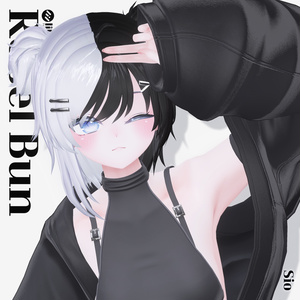 𝐍𝐨.𝟒 ✦ 𝐑𝐞𝐛𝐞𝐥 𝐁𝐮𝐧【VRC Hair】#ZERI_booth 缩略图 15