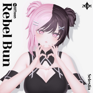 𝐍𝐨.𝟒 ✦ 𝐑𝐞𝐛𝐞𝐥 𝐁𝐮𝐧【VRC Hair】#ZERI_booth 缩略图 13